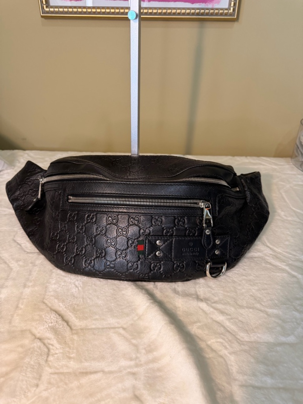Gucci Guccissima Web Belt Bag - Picture 3 of 17